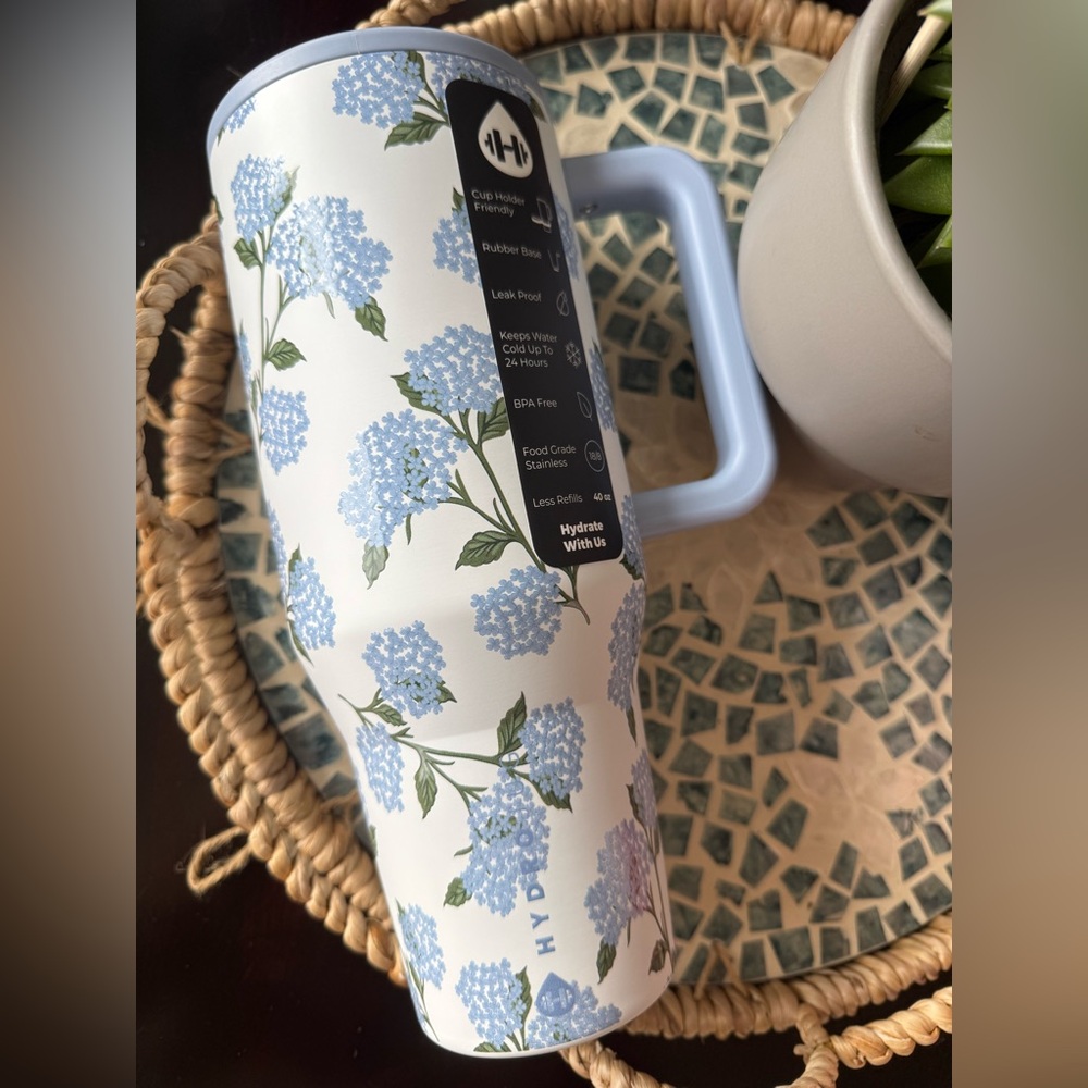 Hydrojug HYDRANGEA 40oz Traveler Tumbler